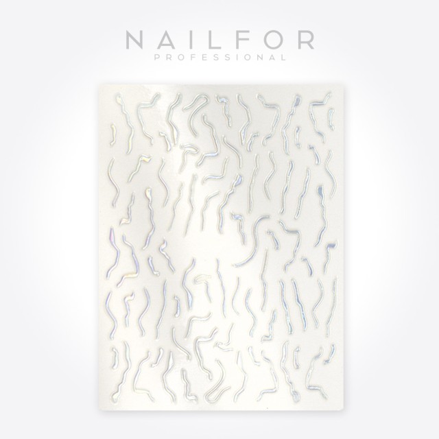 decorazione nail art ricostruzione unghie ADESIVI STICKERS ST655 aurora Nailfor 1,99 €