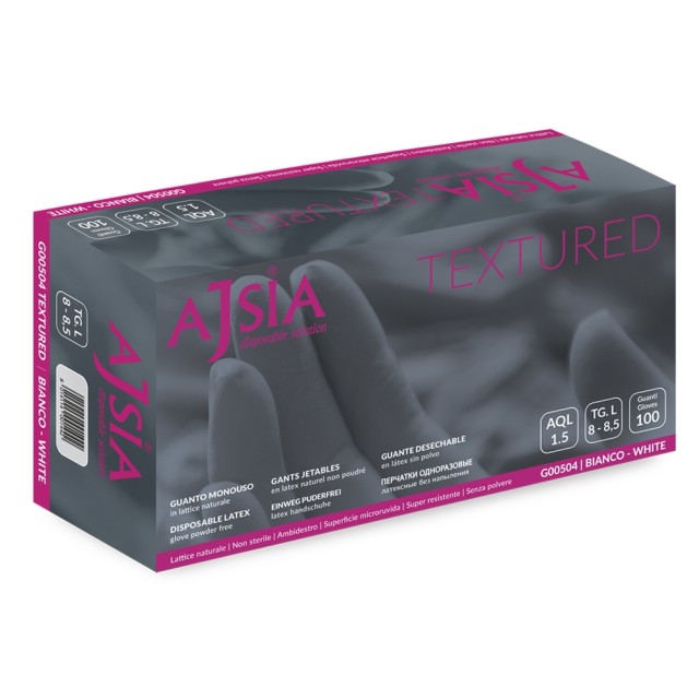 nail accessories, nails nail art high quality 100 POWDER FREE LATEX GLOVES - WHITE L Nailfor €6.99 Nailfor