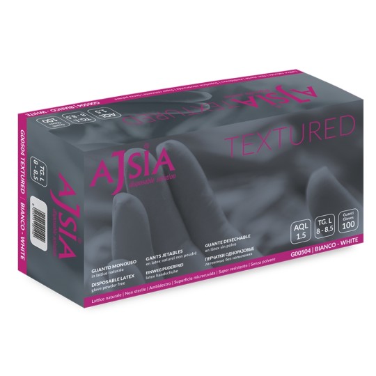 accessori per unghie, nails nail art alta qualità 100 GUANTI IN LATTICE SENZA POLVERE - BIANCO S Nailfor 6,99 € Nailfor 2