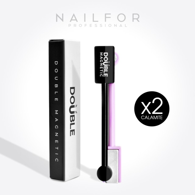 Vernis à ongles semi-permanent couleur : 2 DOUBLE MAGNET POUR CAT'S EYE - Pink ET Nailfor 4,99 €