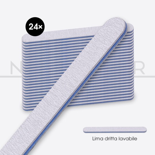nail accessories, nails nail art high quality 24x STRAIGHT FILE Anima Blu - High quality Nailfor €18.99 Nailfor