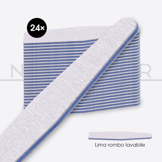 Accessoires pour ongles, nails nail art haute qualité 24x LIME ROMBO Anima Blu - Nailfor haute qualité 19,99 € Nailfor