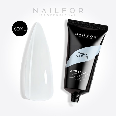 Nail Gel Reconstruction AcrylGel Fairy clear (TRANSPARENT) 60ML Nailfor €18.99 Nail Gel Reconstruction AcrylGel Fairy clear (TRANSPARENT) 60ML Nailfor €18.99