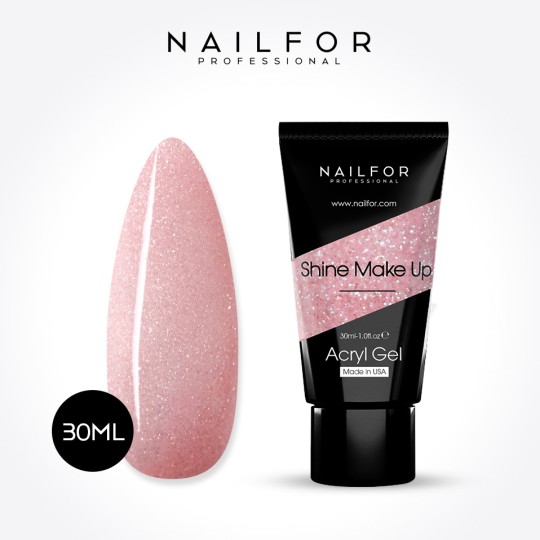 Gel Reconstructor de Uñas AcrylGel Shine Make up 30ML Nailfor 11,99 €