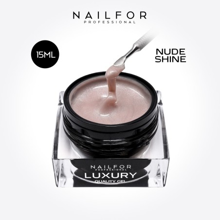 Gel per unghie ricostruzione ACRYLGEL SOFT - MICROGLITTER NUDE SHINE 15ML Nailfor 12,49 €
