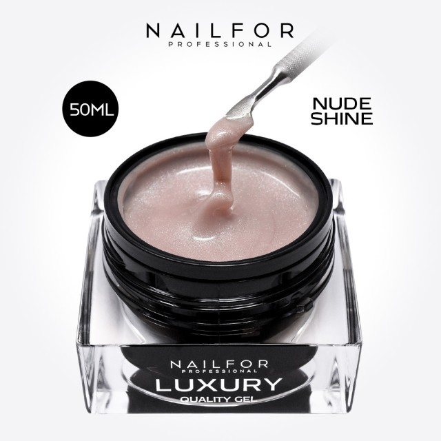 Gel per unghie ricostruzione ACRYLGEL SOFT - MICROGLITTER NUDE SHINE 50ML Nailfor 19,99 €