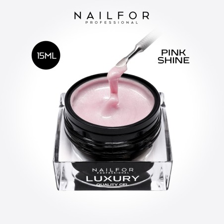 Gel per unghie ricostruzione ACRYLGEL SOFT - MICROGLITTER PINK SHINE 15ML Nailfor 12,49 €