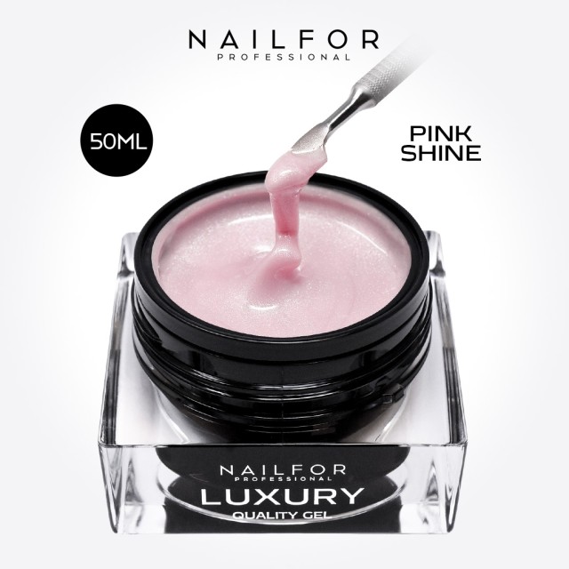 Gel per unghie ricostruzione ACRYLGEL SOFT - MICROGLITTER PINK SHINE 50ML Nailfor 19,99 €