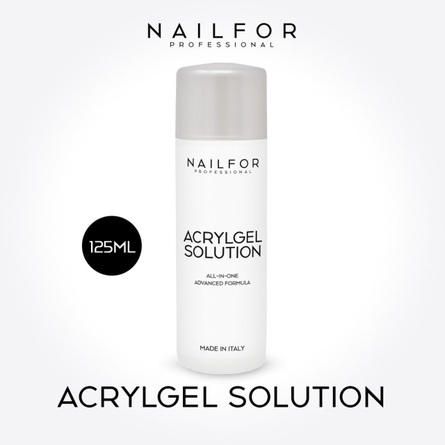 Gel per unghie ricostruzione Acrylgel Solution 125ml Nailfor 4,99 €