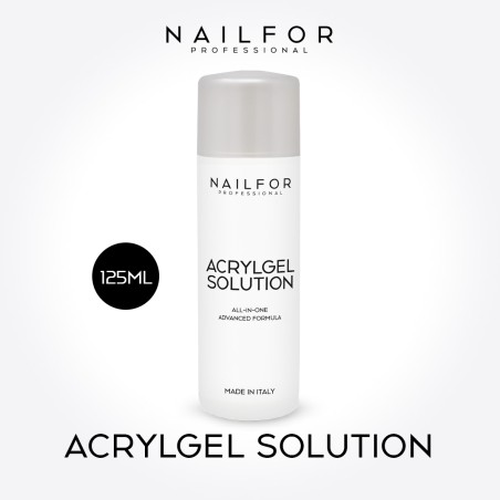 Gel per unghie ricostruzione Acrylgel Solution 125ml Nailfor 5,99 €