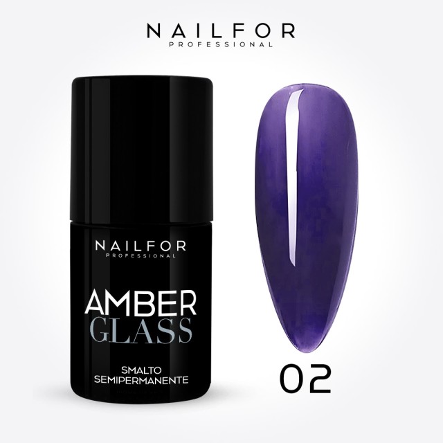 AMBER GLASS Semi-Permanent Nail Polish - 02