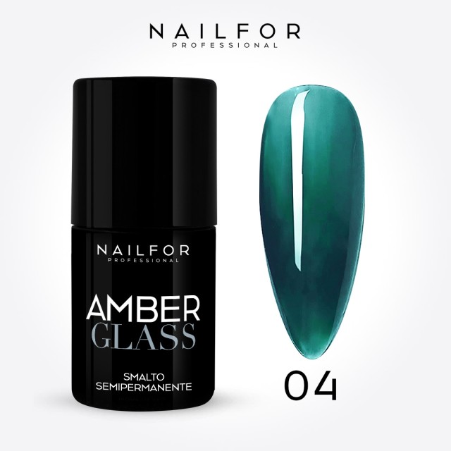 AMBER GLASS Semi-Permanent Nail Polish - 04