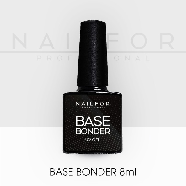 Semipermanente smalto colore per unghie: Base Bonder per Gel Polish Soak off - 8ml Nailfor 6,99 €