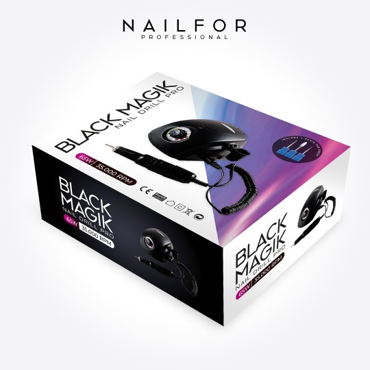 nail reconstruction equipment: BLACK Magik PROFESSIONAL DRILL 35000 RPM - HIGH QUALITY €119.99 2