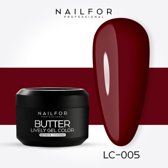 color gel para uñas, nail art , nails Color Gel de alta densidad Butter - LC005 | Nailfor 4,99 €