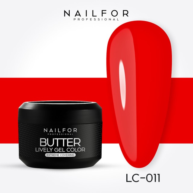 colore gel per unghie, nail art, nails Butter Alta Densità Gel Color - LC011 | Nailfor 4,19 €