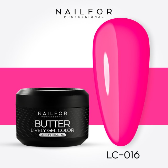 colore gel per unghie, nail art, nails Butter Alta Densità Gel Color - LC016 | Nailfor 4,99 €