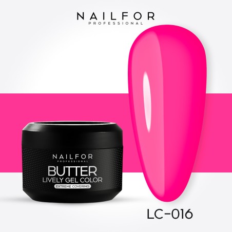 color gel para uñas, nail art , nails Color Gel de alta densidad Butter - LC016 | Nailfor 4,99 €