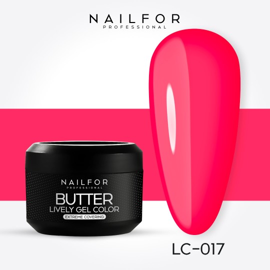 color gel para uñas, nail art , nails Color Gel de alta densidad Butter - LC017 | Nailfor 4,99 €