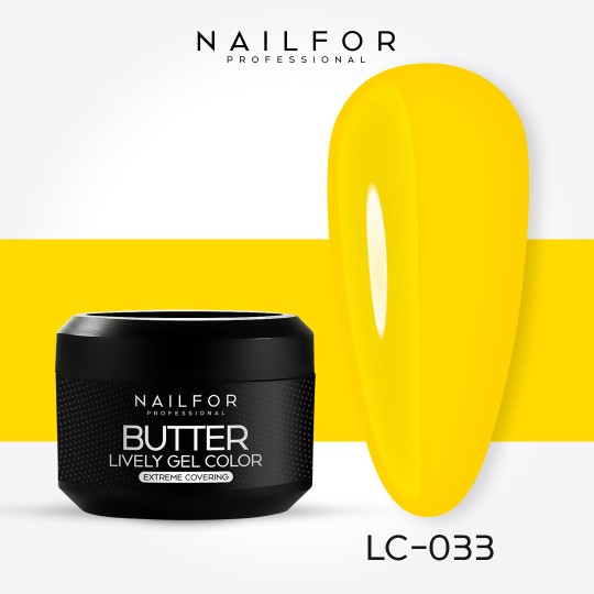 color gel para uñas, nail art , nails Color Gel de alta densidad Butter - LC033 | Nailfor 4,99 €