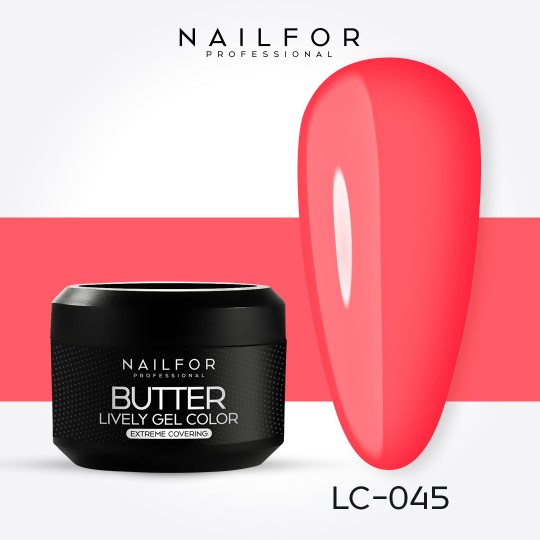 color gel para uñas, nail art , nails Color Gel de alta densidad Butter - LC045 | Nailfor 4,99 €