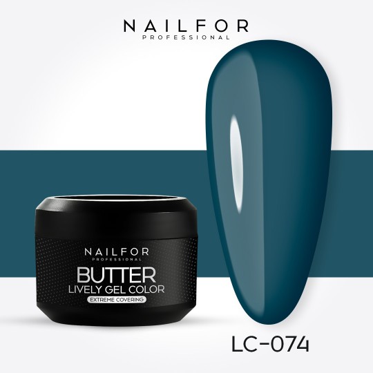 colore gel per unghie, nail art, nails Butter Alta Densità Gel Color - LC074 | Nailfor 4,99 €