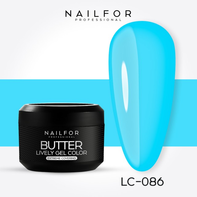 colore gel per unghie, nail art, nails Butter Alta Densità Gel Color - LC086 | Nailfor 6,99 €