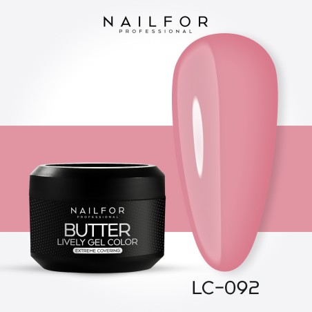 color gel para uñas, nail art , nails Color Gel de alta densidad Butter - LC092 | Nailfor 4,99 €