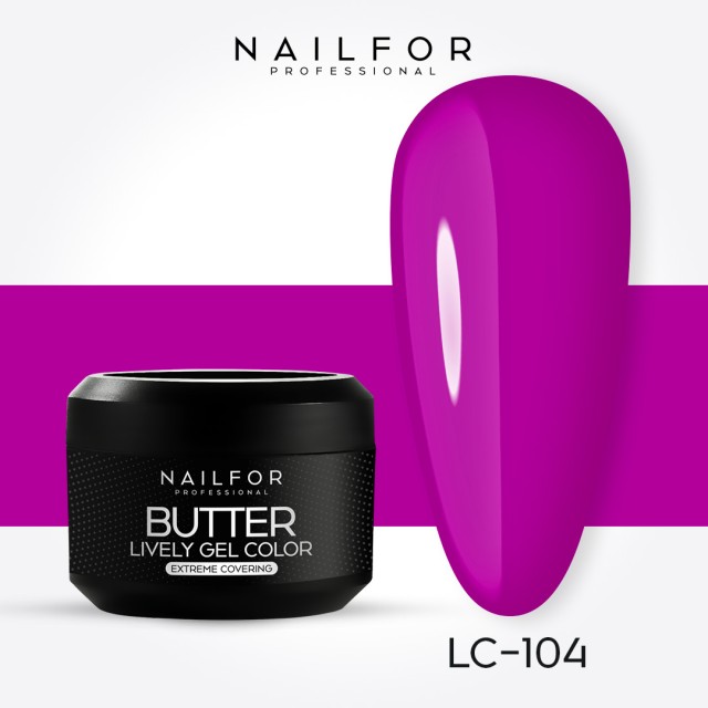 color gel para uñas, nail art , nails Color Gel de alta densidad Butter - LC104 | Nailfor 4,99 €