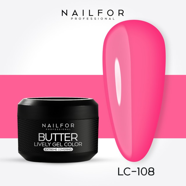 colore gel per unghie, nail art, nails Butter Alta Densità Gel Color - LC108 | Nailfor 4,99 €