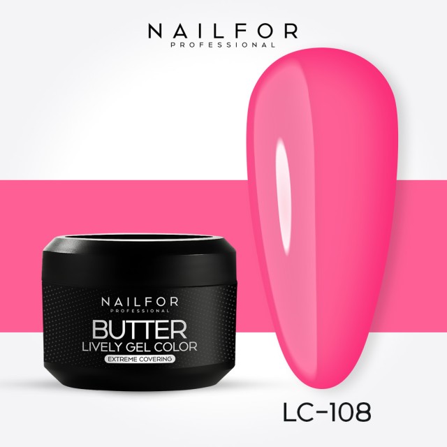 colore gel per unghie, nail art, nails Butter Alta Densità Gel Color - LC108 | Nailfor 4,19 €