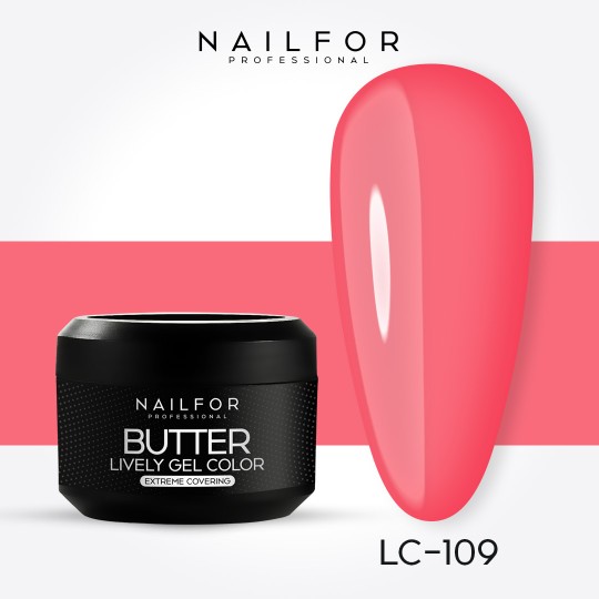 color gel para uñas, nail art , nails Color Gel de alta densidad Butter - LC109 | Nailfor 4,99 €