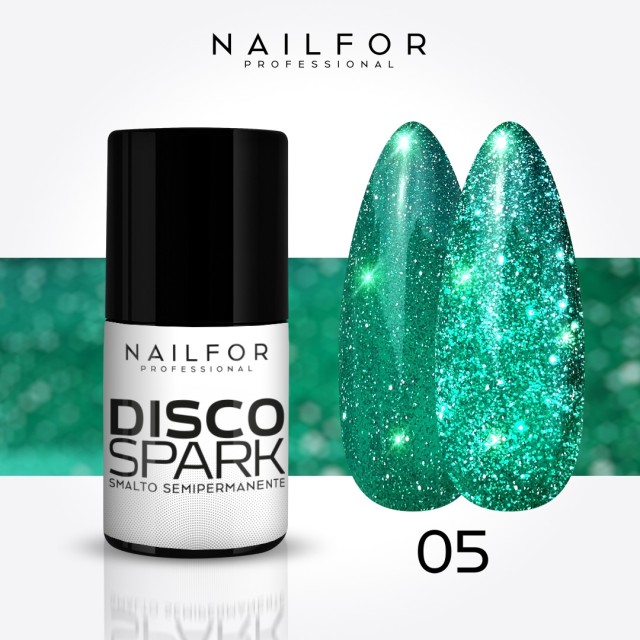 Vernis Gel semi-permanent Disco spark - 05