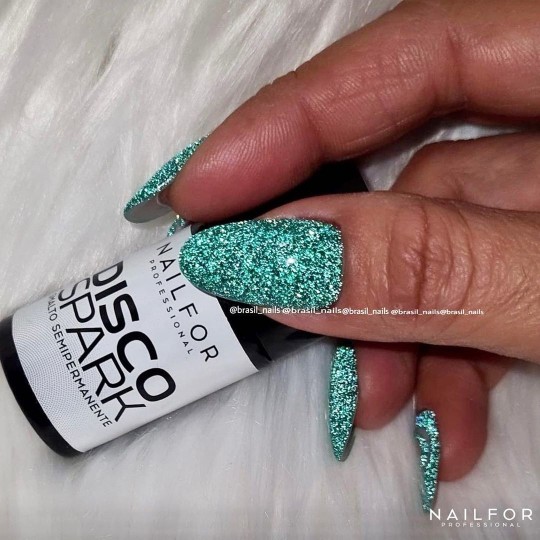 Spark Disco SEMI-PERMANENT gel nail polish - 05 2