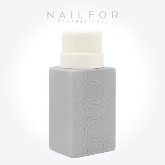 Accesorios para uñas, nails de alta calidad nail art Dispenser de líquido con bomba - GREY SQUARE Nailfor 2,99 € Na...