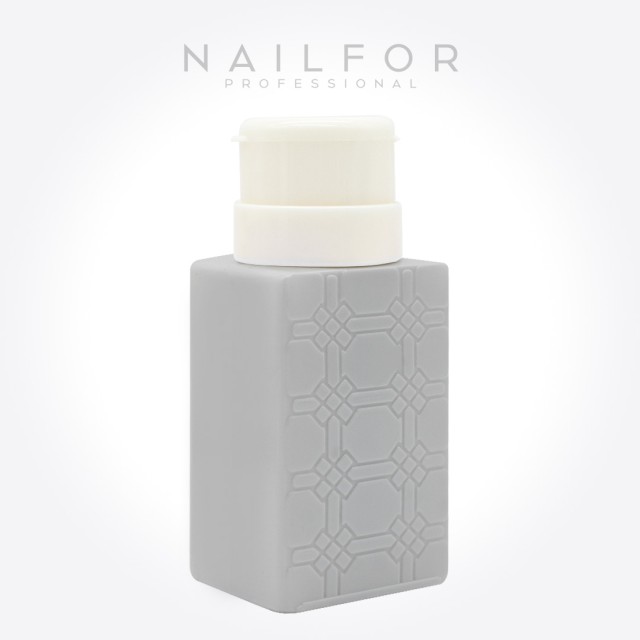 accessori per unghie, nails nail art alta qualità Dispenser Dosatore Liquidi con pompetta - QUADRATO GRIGIO Nailfor 2,99 € Na...