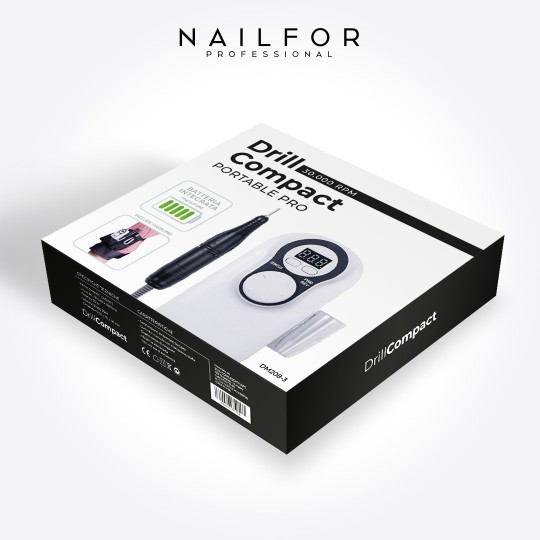 nail reconstruction equipment: Drill Compact Professional Portable Drill - 30,000 rpm €79.99 2