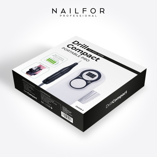 nail reconstruction equipment: Drill Compact Professional Portable Drill - 30,000 rpm €79.99