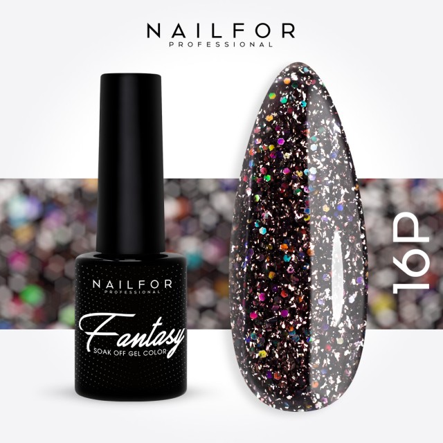 Esmalte de uñas semipermanente color: Fantasy Platinum Esmalte Gel semipermanente en gel - 16P Nailfor 7,99 €