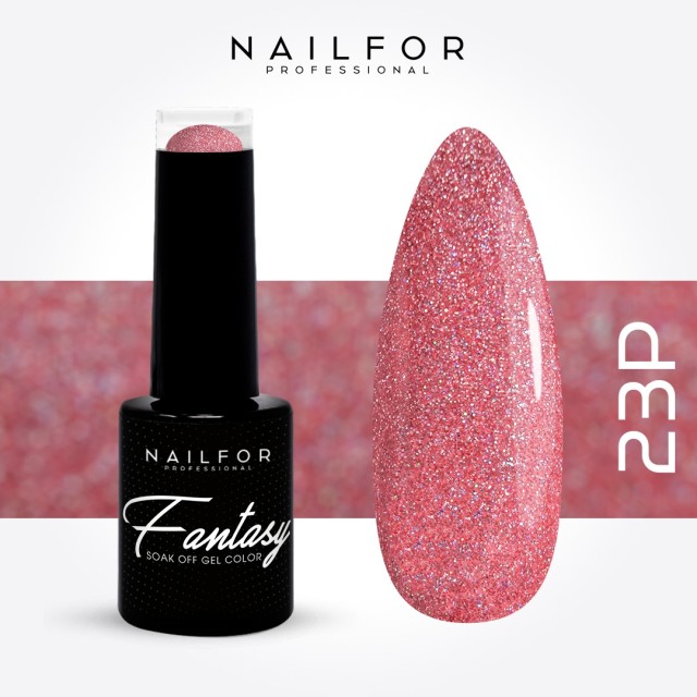 Semipermanente smalto colore per unghie: FANTASY PLATINUM Smalto Gel Semipermanente - 23P Nailfor 7,99 €