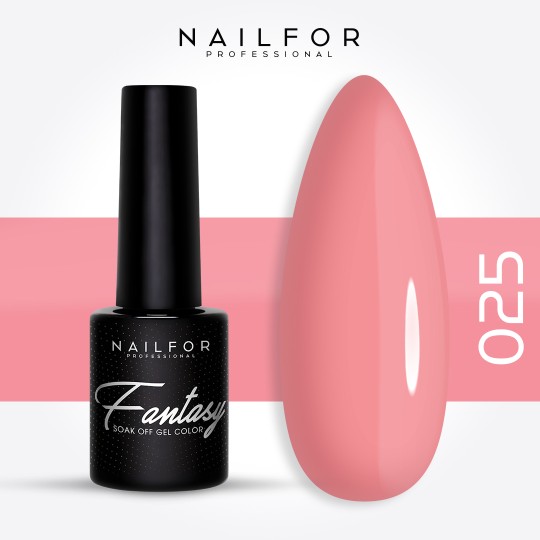 Esmalte de uñas semipermanente color: Fantasy Esmalte semipermanente Gel - 025FAN Nailfor 6,99 €