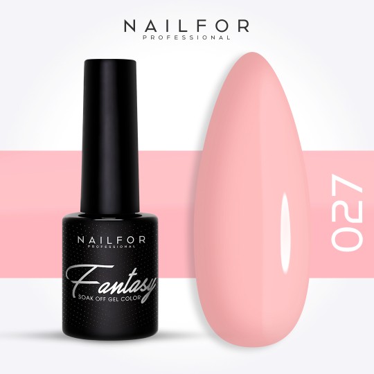 Esmalte de uñas semipermanente color: Fantasy Esmalte semipermanente Gel - 027FAN Nailfor 6,99 €
