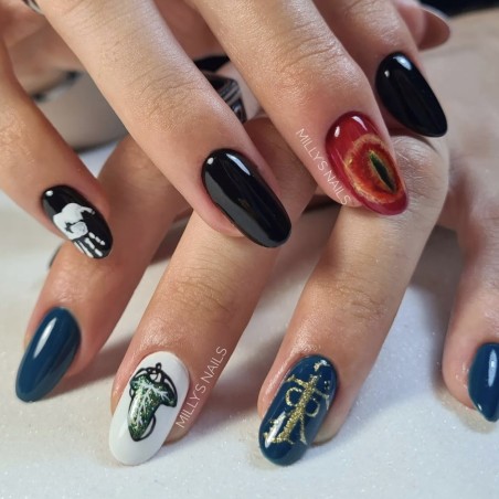 Esmalte semipermanente color: Fantasy Esmalte semipermanente Gel - 085FAN Petrolio Nailfor por 6,99 €