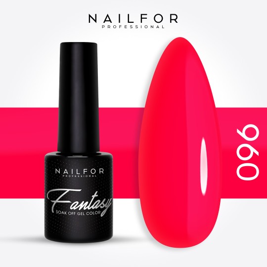 Esmalte de uñas semipermanente color: Fantasy Esmalte Semipermanente Gel - 096FAN Fluo Nailfor por 6,99 €