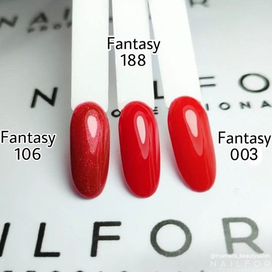 Semi-permanent nail polish color: Fantasy Semi-permanent Gel Polish - 106FAN Nailfor €6.99 2