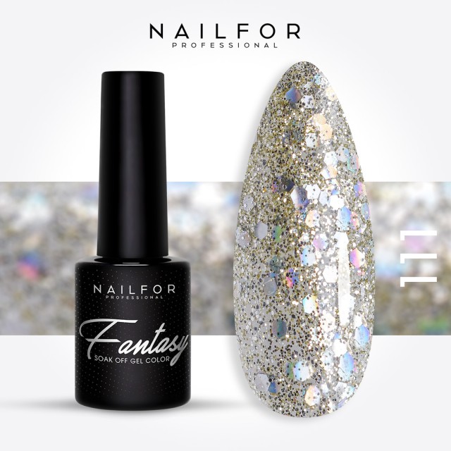 FANTASY semi-permanent gel nail polish - 111fan