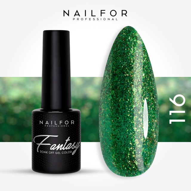 Semipermanente smalto colore per unghie: FANTASY Smalto Gel Semipermanente - 116FAN Nailfor 5,99 €