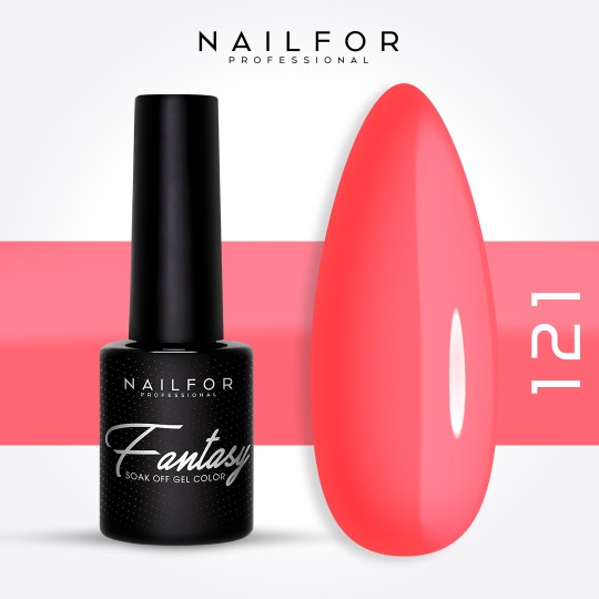 Esmalte de uñas semipermanente color: Fantasy Esmalte semipermanente Gel - 121FAN Nailfor 6,99 €