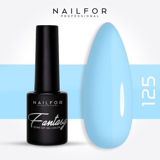 Semi-permanent nail polish color: Fantasy Semi-permanent Gel Polish - 125FAN Nailfor €6.99