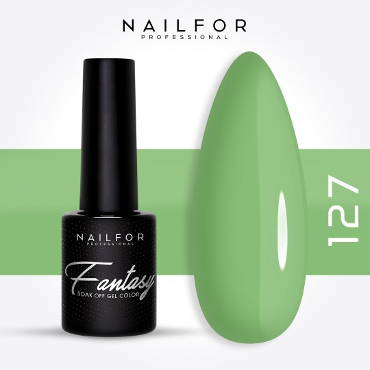 Semi-permanent nail polish color: Fantasy Semi-permanent Gel Polish - 127FAN Nailfor €6.99